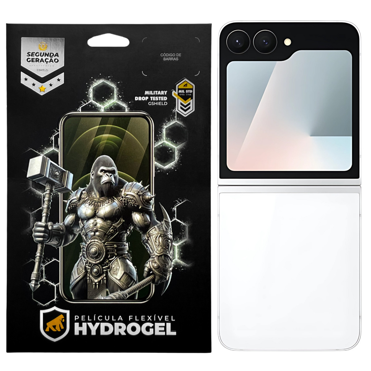 Película para Samsung Galaxy Z Flip 7 FE - Traseira Hydrogel HD - Gshield
