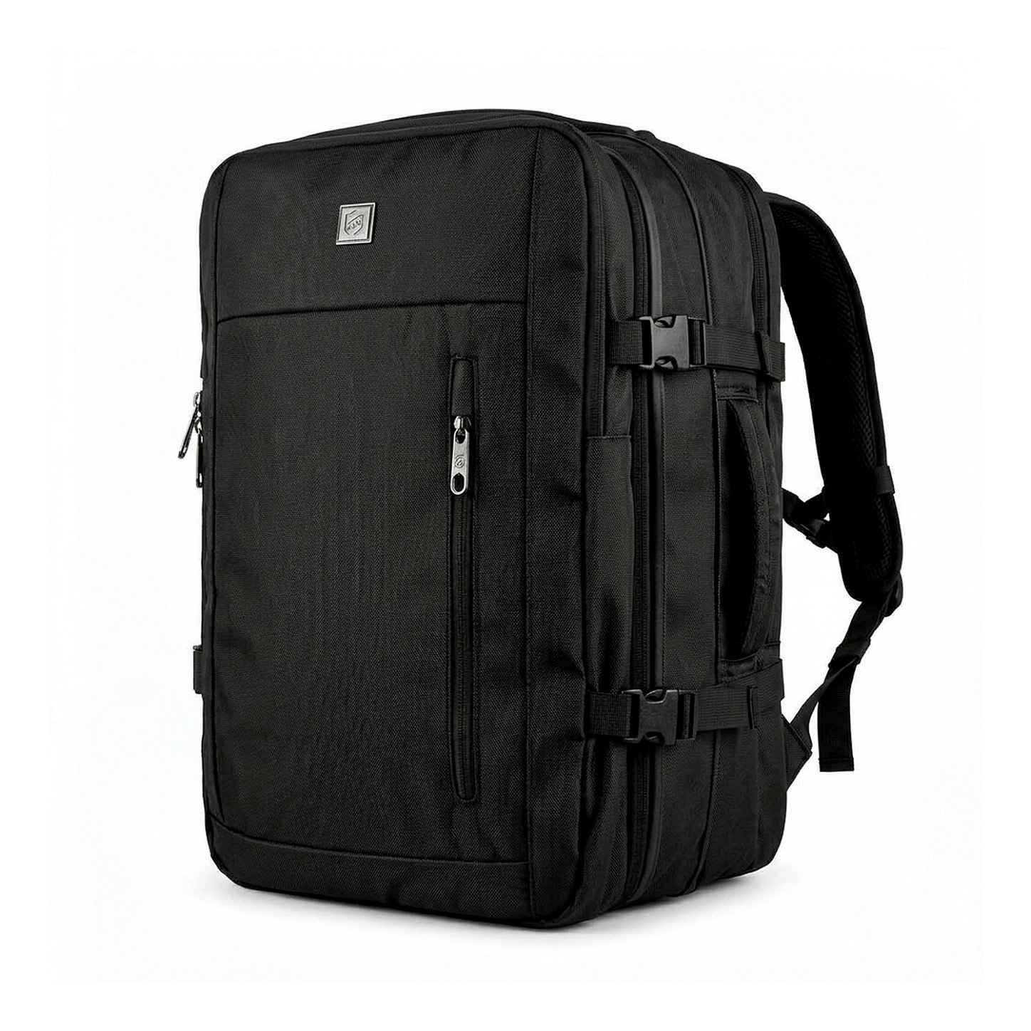 Mochila Mala de Mão Expansível para Viagem 38L com Compartimento Acolchoado para Notebook até 17'' Resistente à Água - Gshield