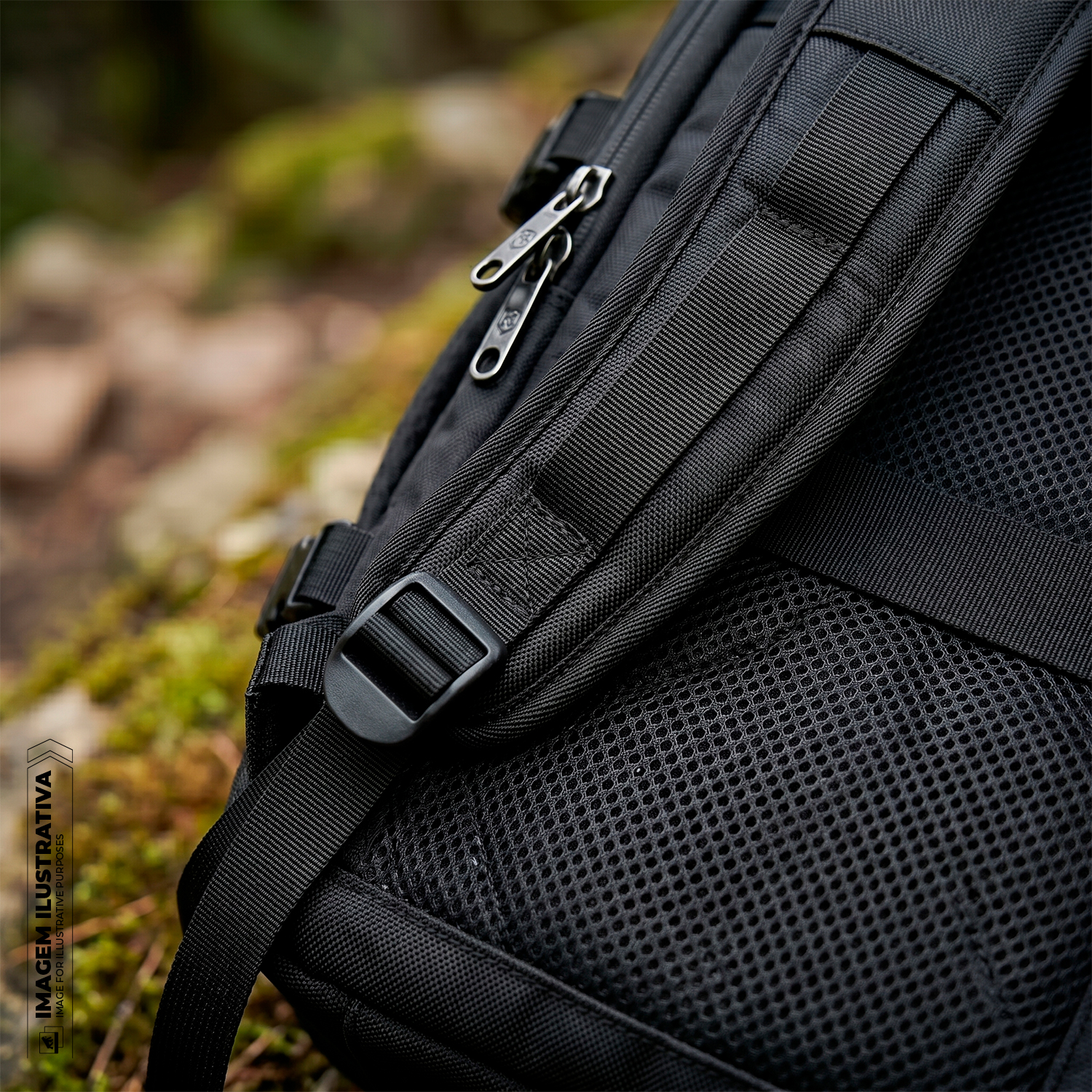 Mochila Mala de Mão para Viagem 38 Litros com Compartimento interno a Vácuo e Bomba de Sucção para Notebook até 17'' Expansível, Resistente à Água - Gshield - foto 11