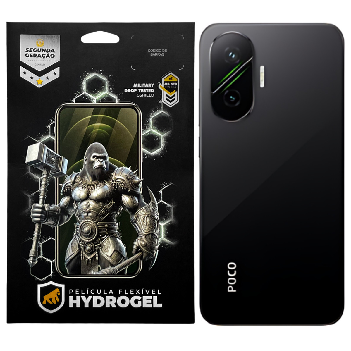 Película para Xiaomi Poco F7 - Traseira Hydrogel HD - Gshield