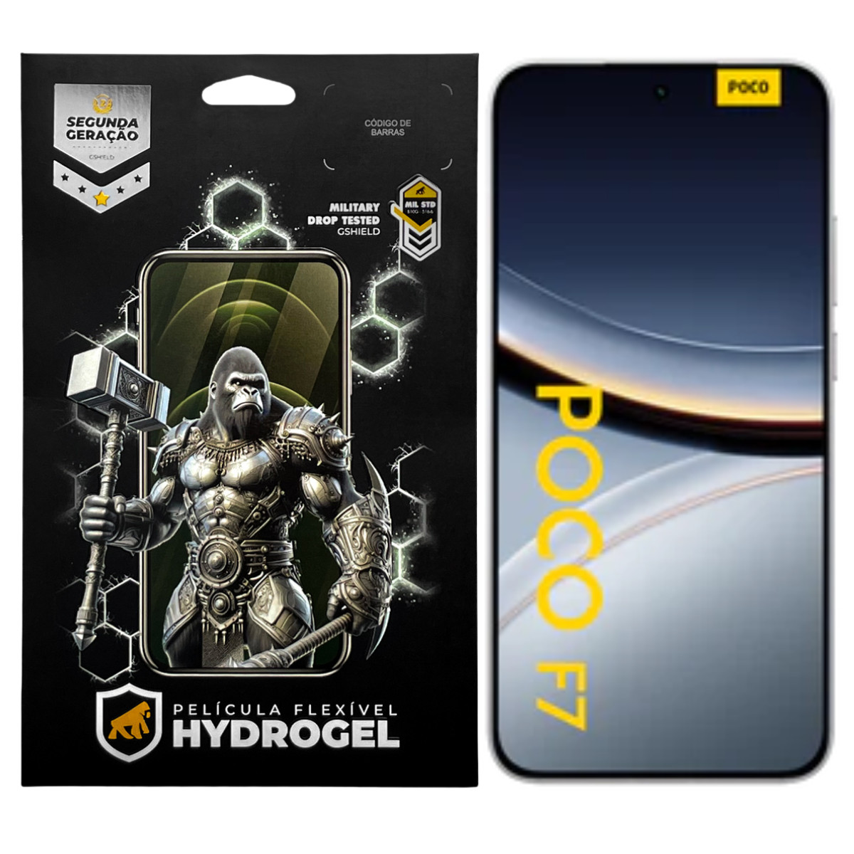 Película para Xiaomi Poco F7 - Hydrogel Gamer Fosca - Gshield