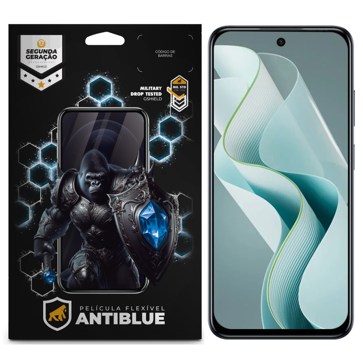 Película para Infinix Hot 50i - AntiBlue - Gshield
