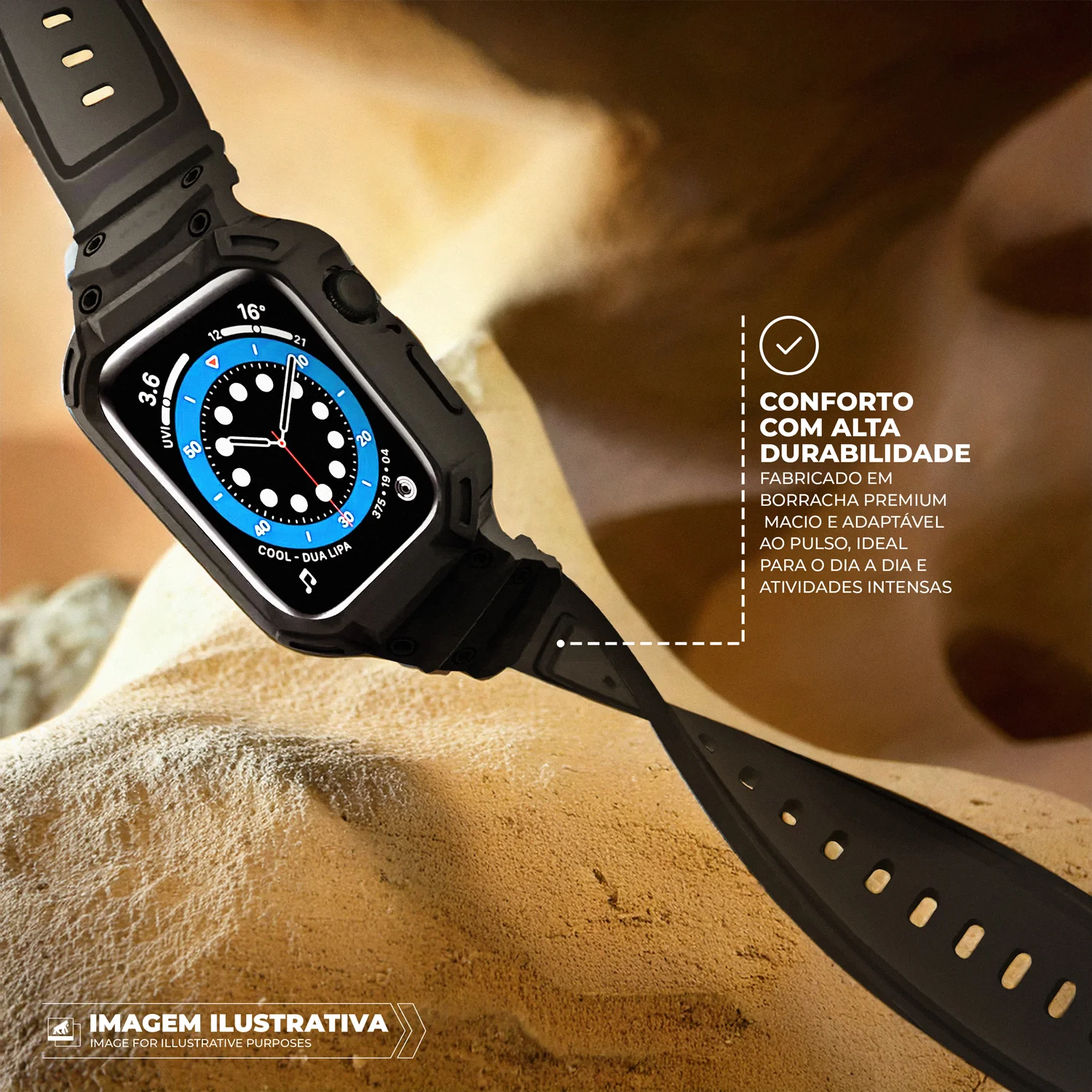 Pulseira para Apple Watch 46 MM - Survivor - Gshield
