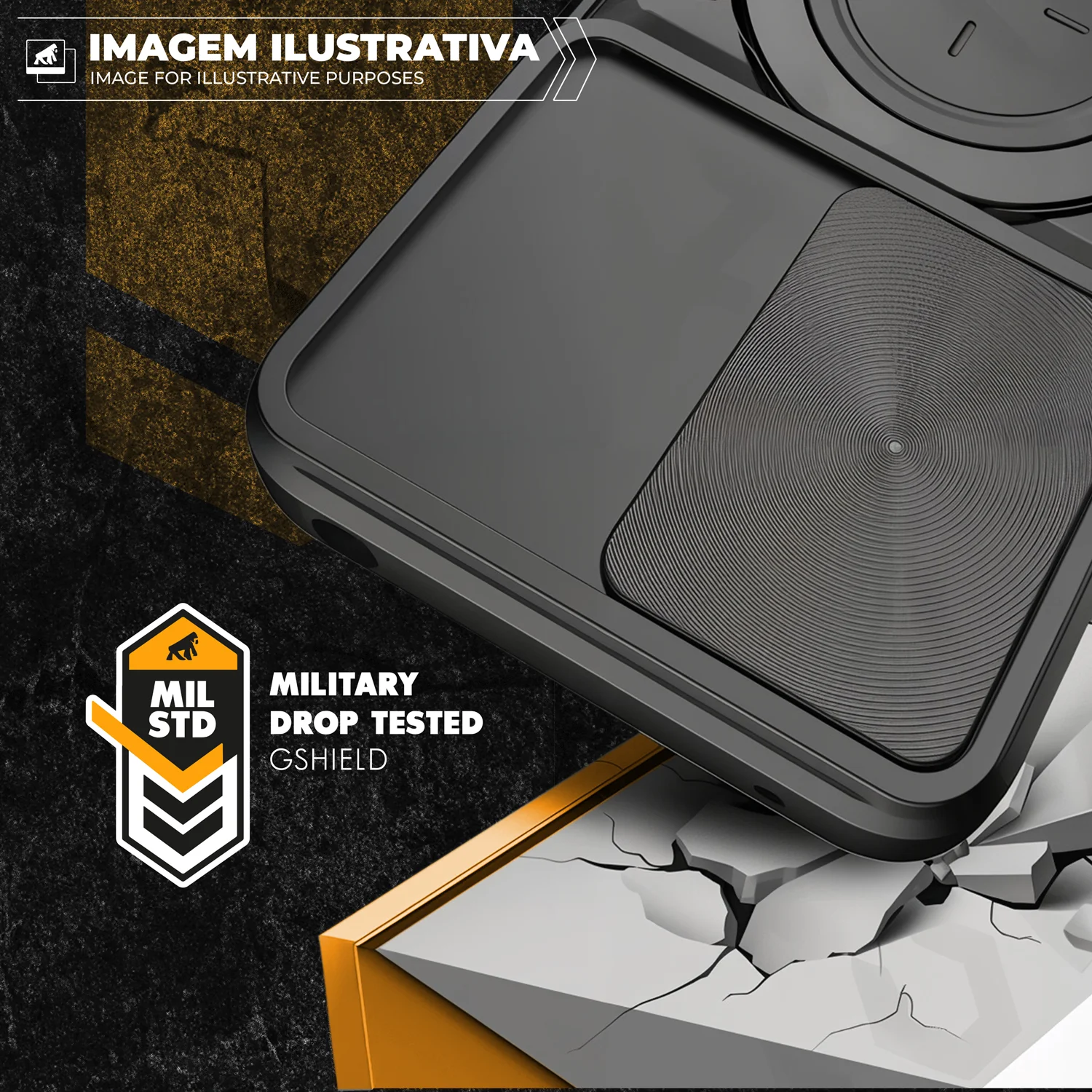 Capa para Motorola Moto Edge 60 Fusion 5G - Discovery - Gshield