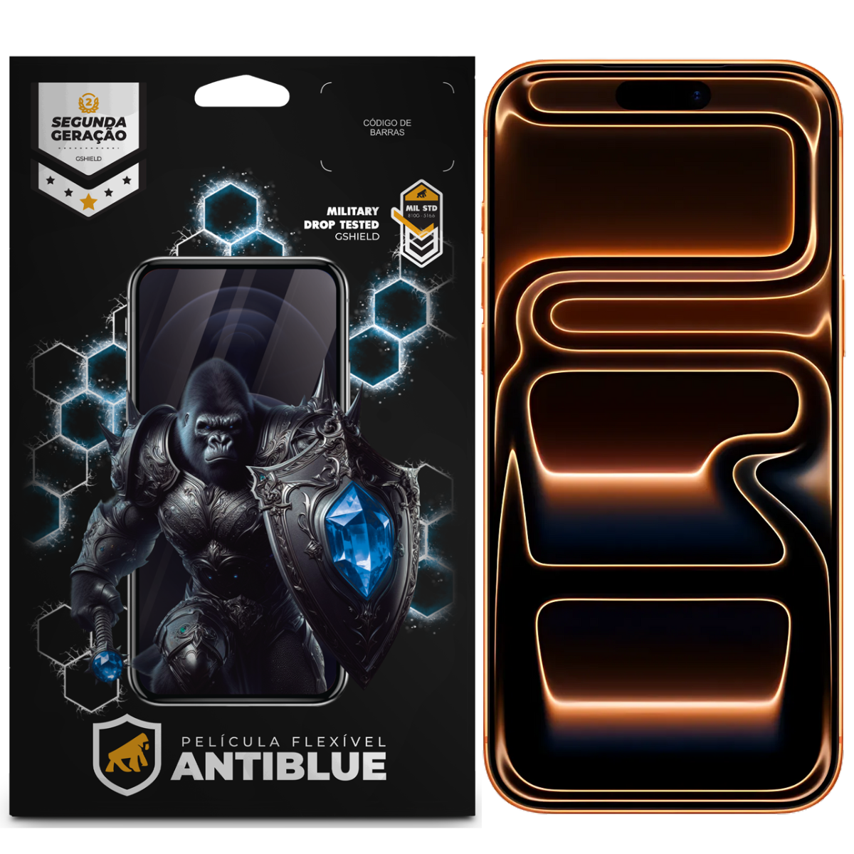 Película para iPhone 17 Pro Max - AntiBlue - Gshield