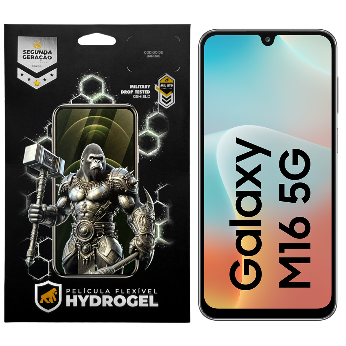 Película para Samsung Galaxy M16 5G - Hydrogel HD - Gshield