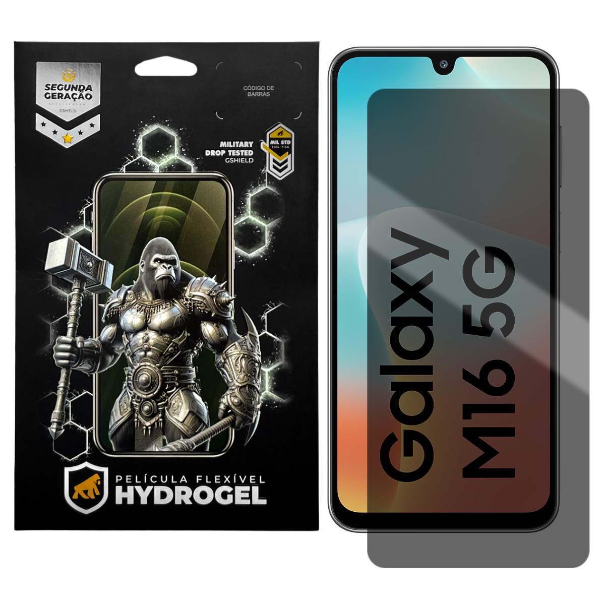 Película para Samsung Galaxy M16 5G - Privacidade Hydrogel - Gshield