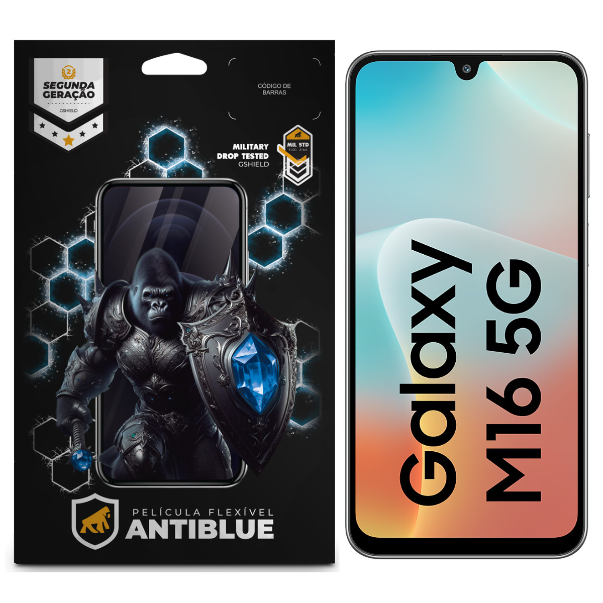 Película para Samsung Galaxy M16 5G - AntiBlue - Gshield