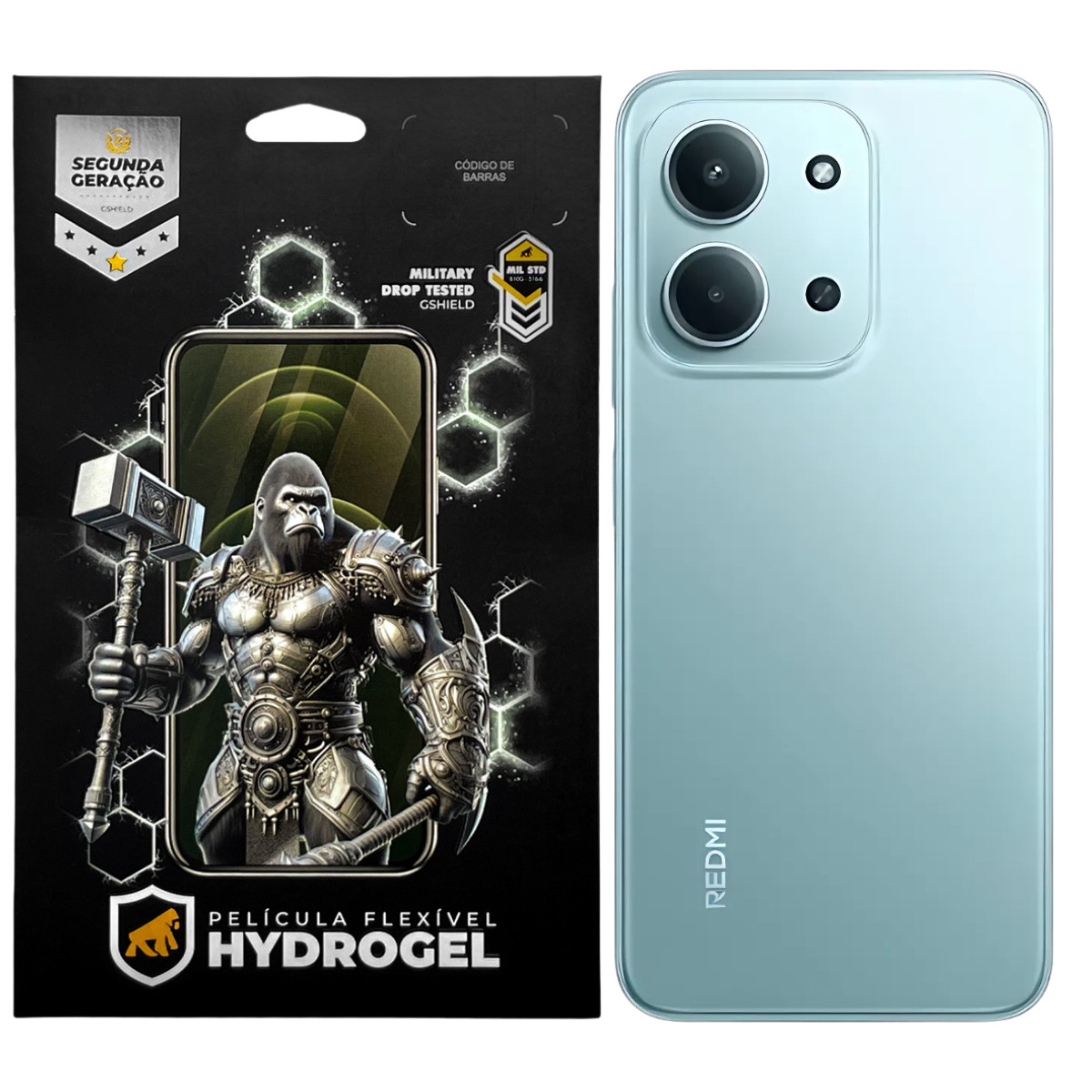 Película para Xiaomi Redmi 15C - Traseira Hydrogel HD - Gshield