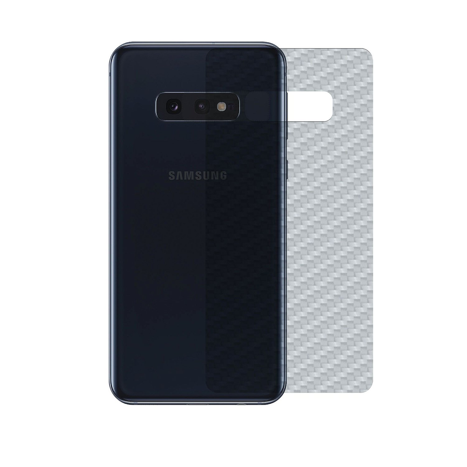 Película para Samsung Galaxy S10E - Traseira de Fibra de Carbono - Gshield