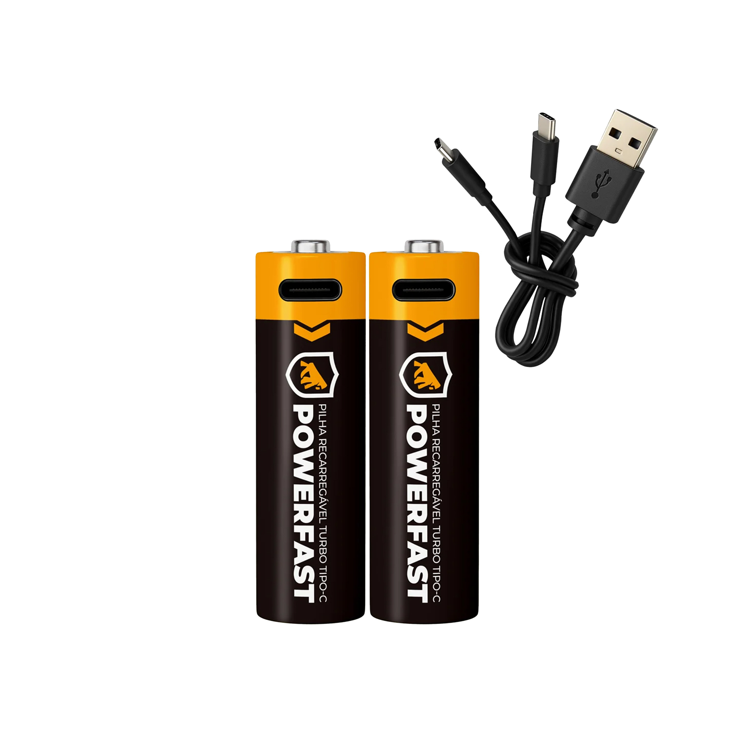 Pilha Recarregável AA / AAA Turbo PowerFast - Alta Capacidade, Até 1200 Recargas, Ideal para Controles e Eletrônicos - Gshield - foto 5