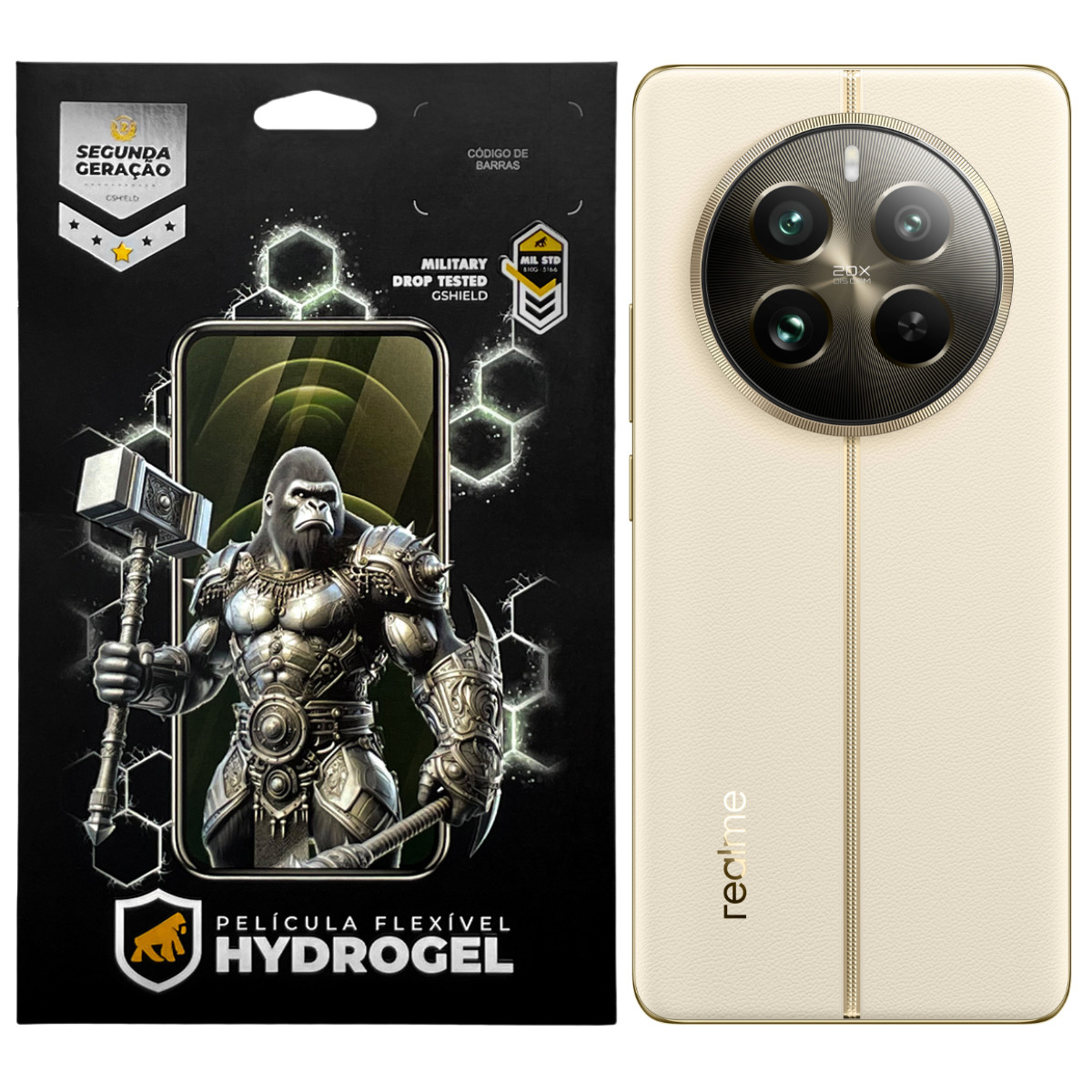 Película para Realme 12 Pro 5G - Traseira Hydrogel HD - Gshield