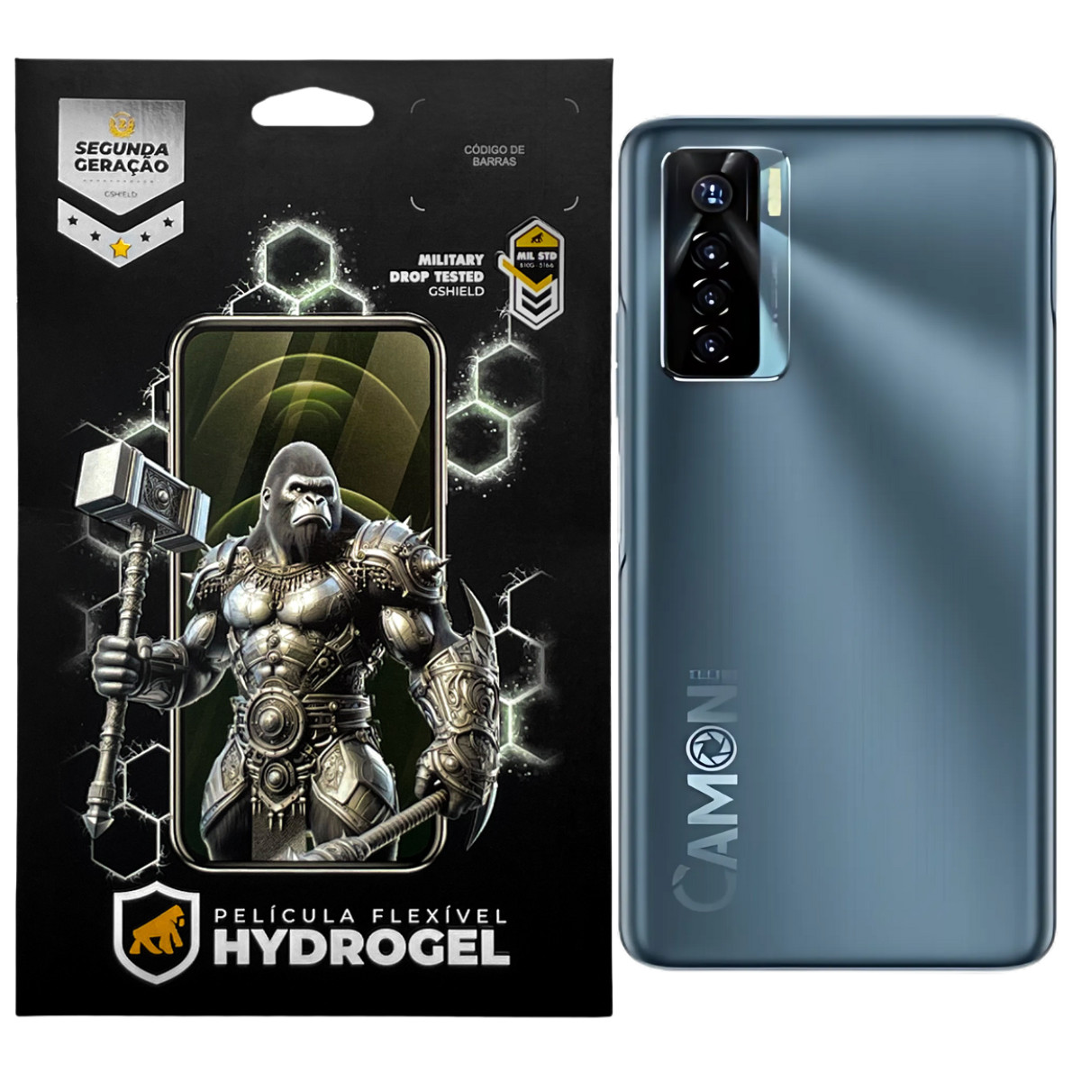 Película para TECNO Camon 17 Pro - Traseira Hydrogel HD - Gshield