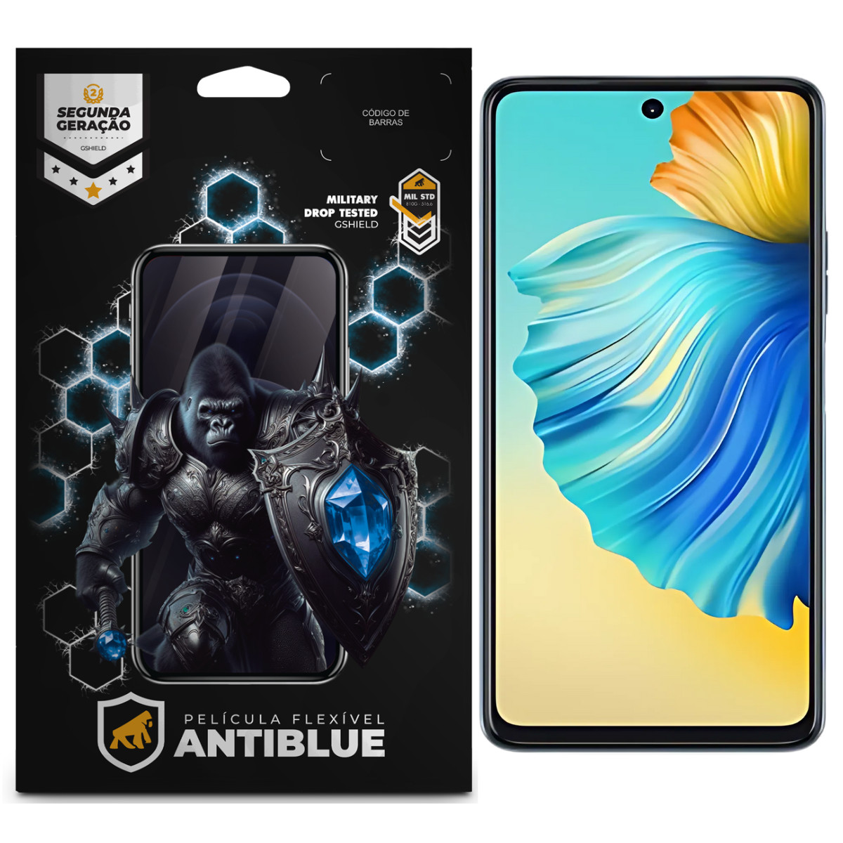Película para TECNO Camon 17 Pro - AntiBlue - Gshield
