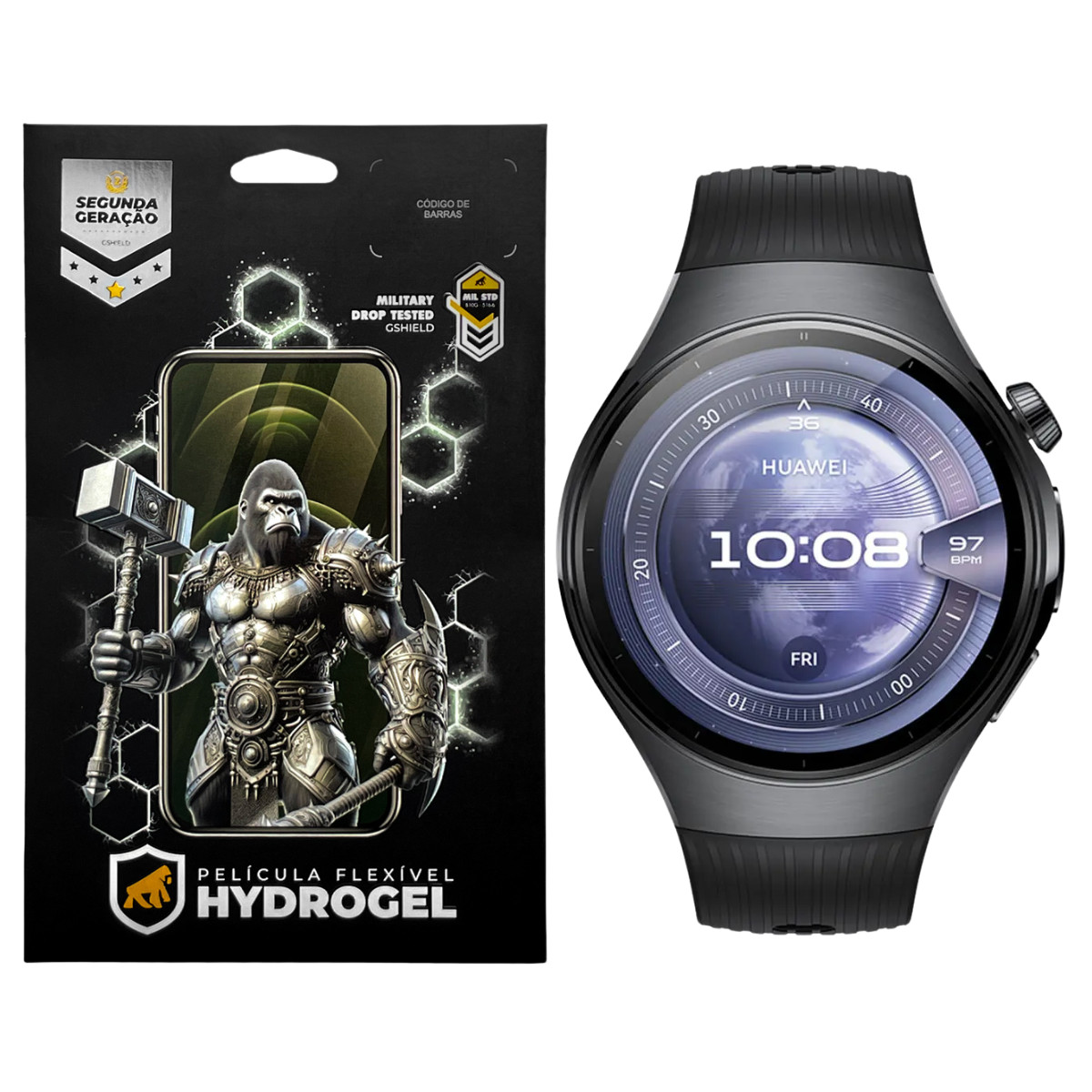 Película para Huawei Watch 5 - Hydrogel HD 6 Unidades - Gshield