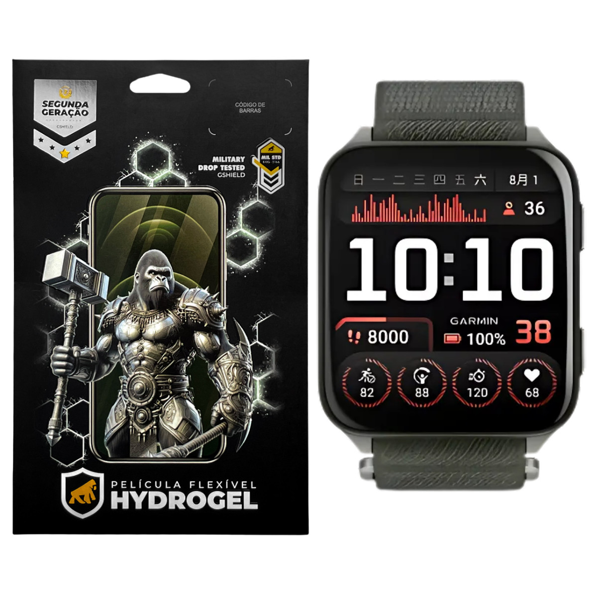 Película para Garmin Venu X1 - Hydrogel HD 6 Unidades - Gshield