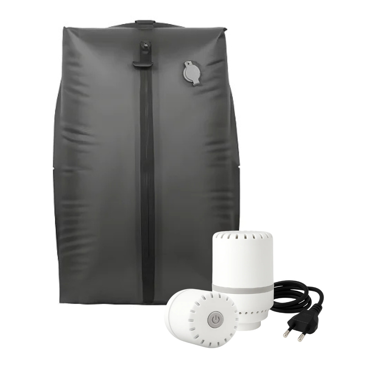 Kit de Viagem: Saco à Vácuo à Prova d’Água + Máquina de Sucção Turbo Vac - Gshield