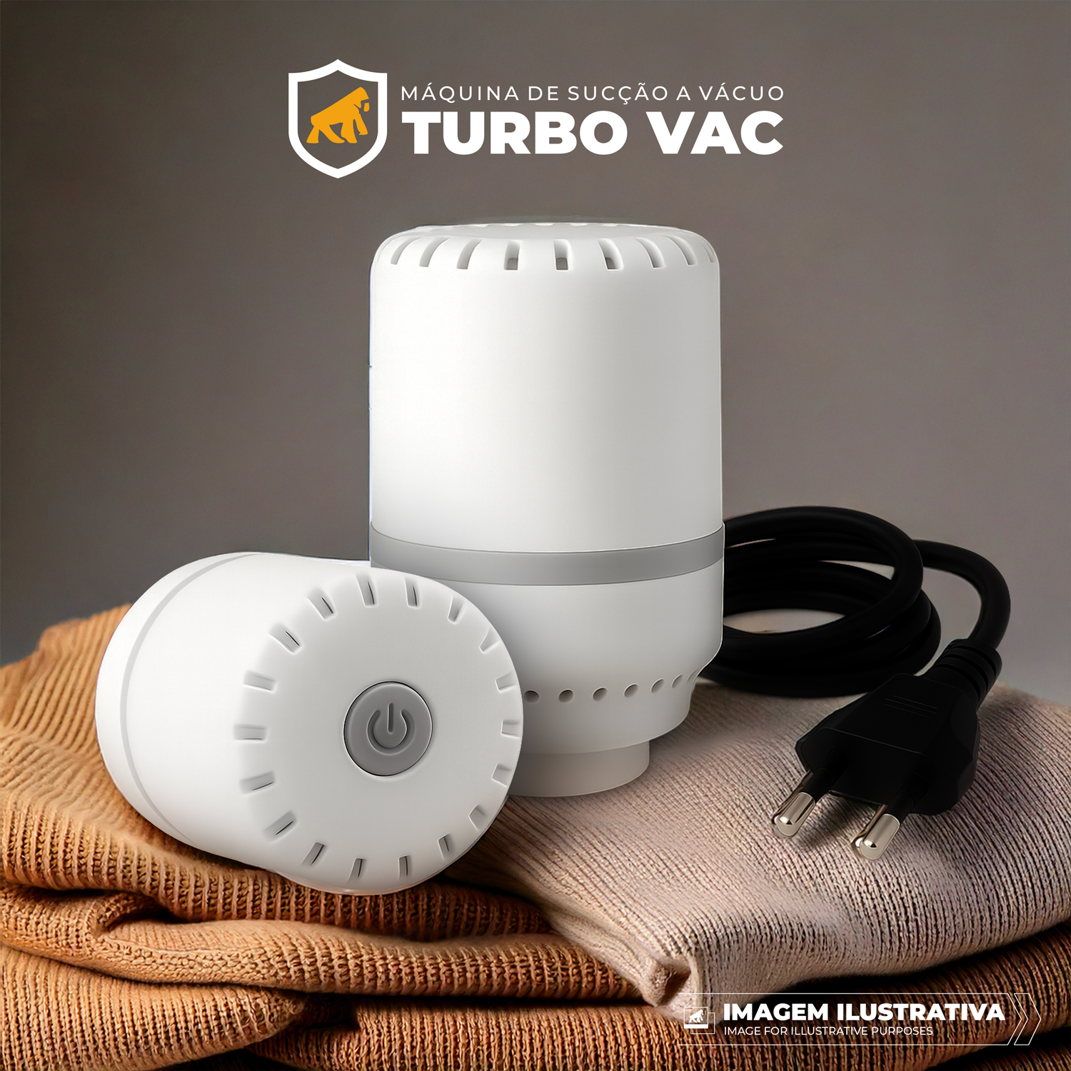 Kit de Viagem: Saco à Vácuo à Prova d’Água + Máquina de Sucção Turbo Vac - Gshield - foto 15
