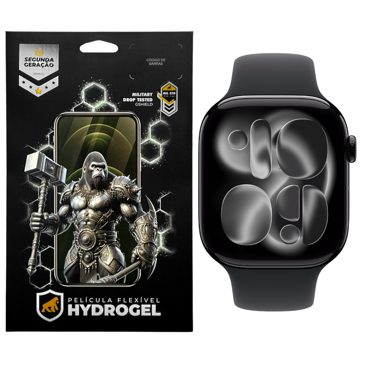 Película para Apple Watch Series 11 42MM - Hydrogel HD 6 Unidades - Gshield