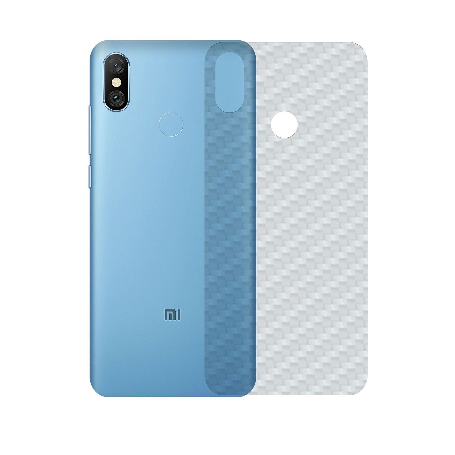Película para Xiaomi Mi A2 - Traseira de Fibra de Carbono - Gshield