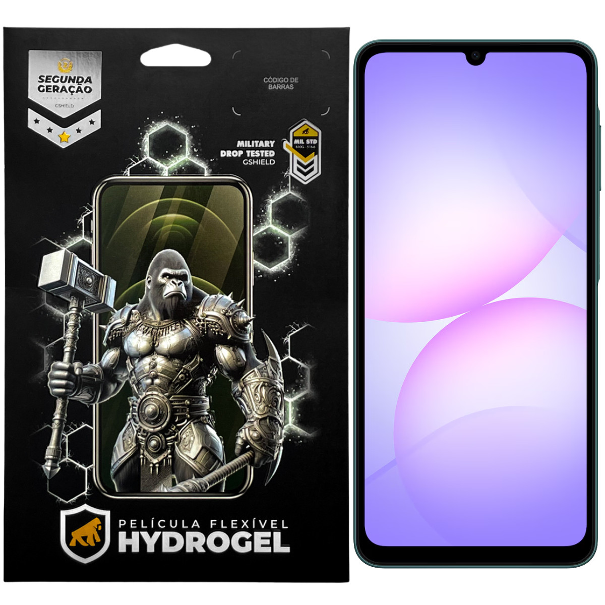 Película para Samsung Galaxy A07 - Hydrogel Gamer Fosca - Gshield