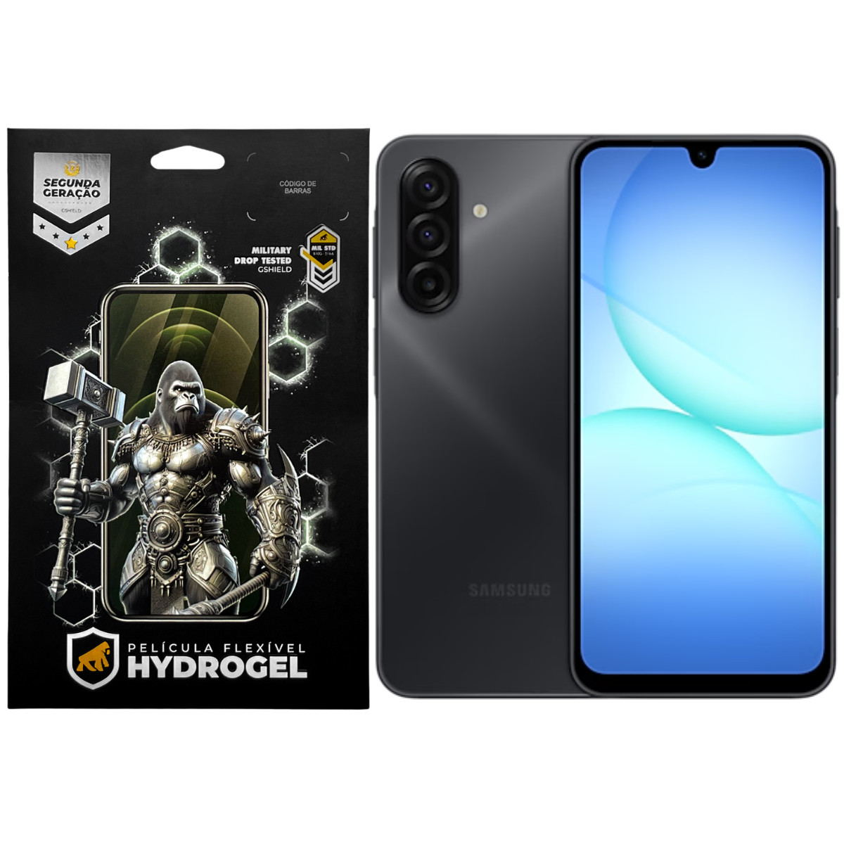 Kit Película Frontal + Traseira para Samsung Galaxy A17 - Proteção Completa - Gshield