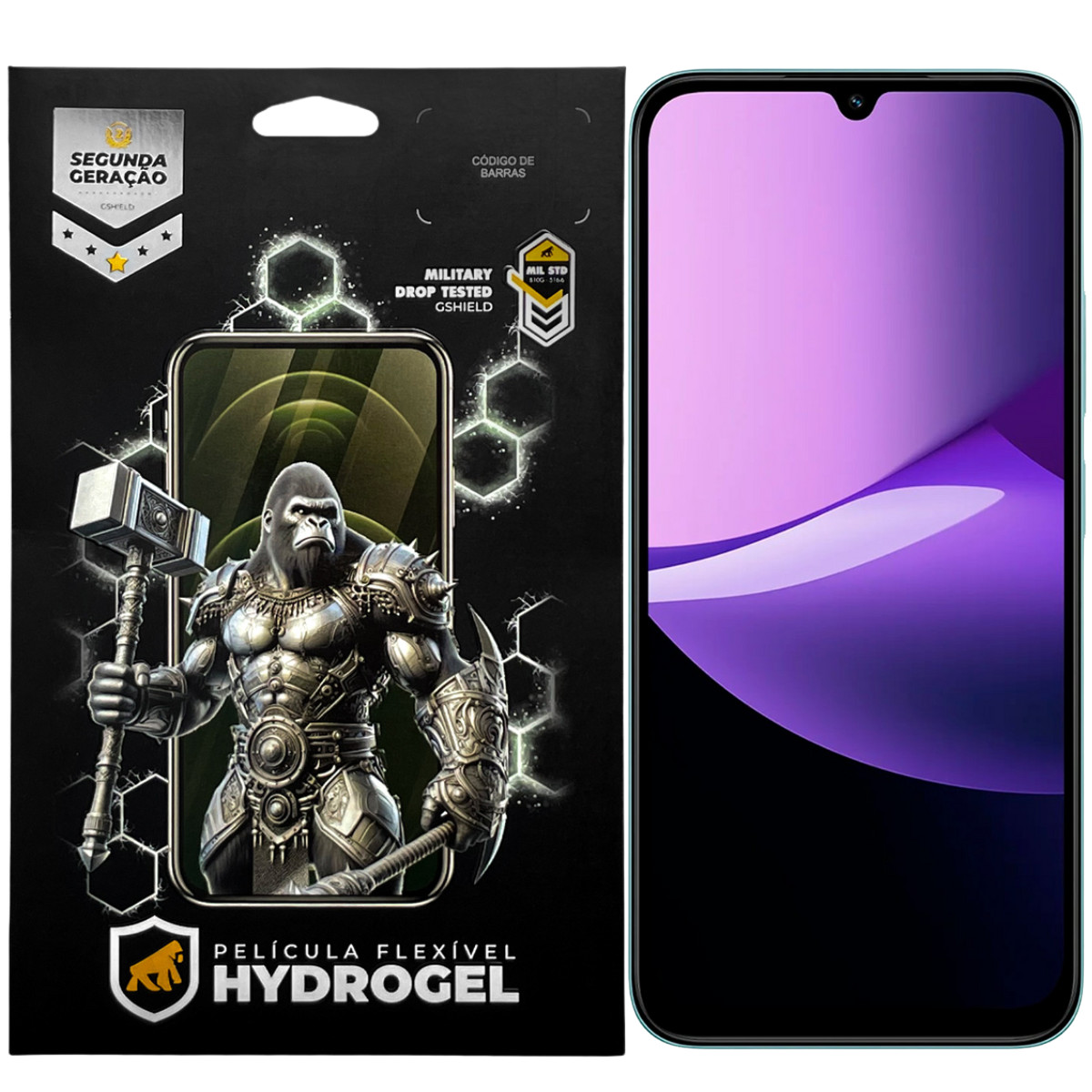 Película para Xiaomi Redmi 15C 5G - Hydrogel Gamer Fosca - Gshield