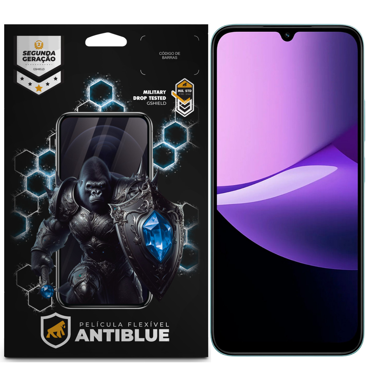 Película para Xiaomi Redmi 15C 5G - AntiBlue - Gshield