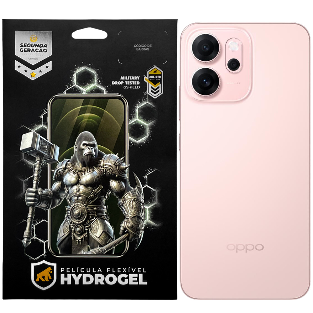 Película para Oppo Reno14F 5G - Traseira Hydrogel HD - Gshield