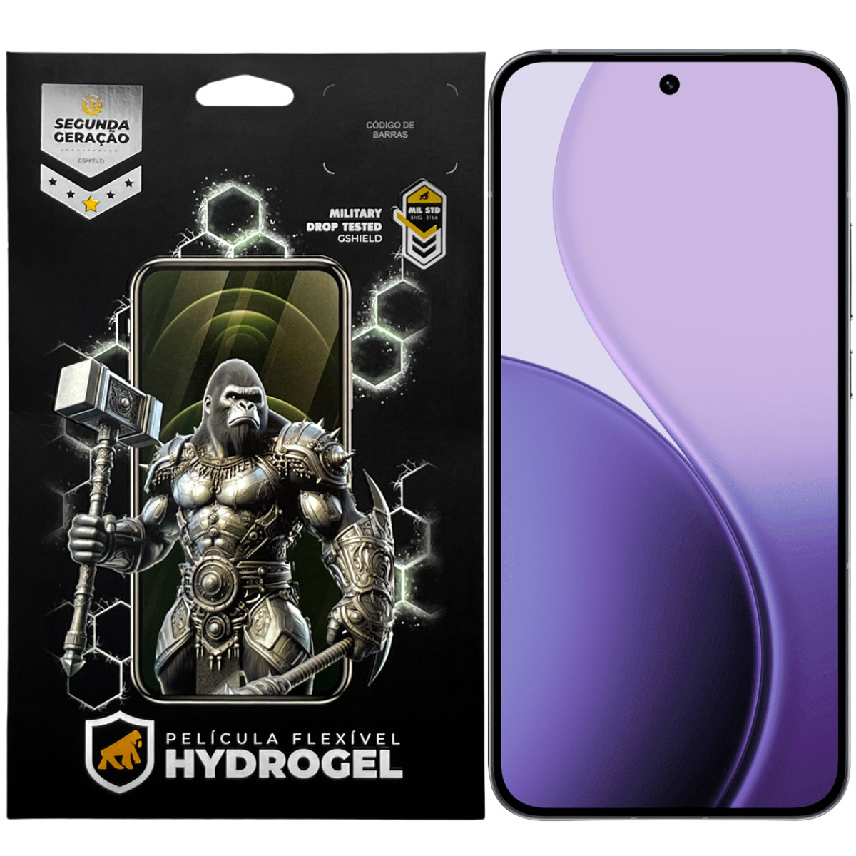 Película para Oppo Reno14F 5G - Hydrogel Gamer Fosca - Gshield