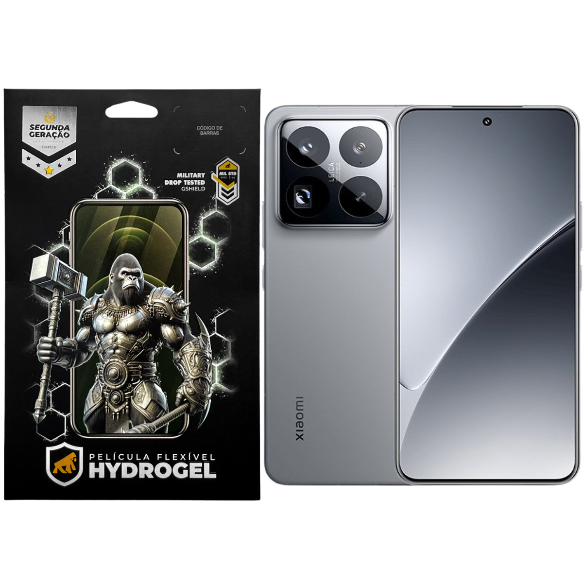 Kit Película Frontal + Traseira para Xiaomi 15T Pro - Proteção Completa - Gshield