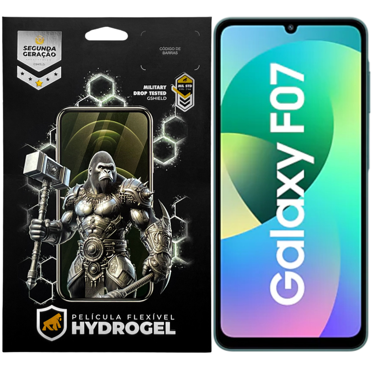 Película para Samsung Galaxy F07 - Hydrogel HD - Gshield