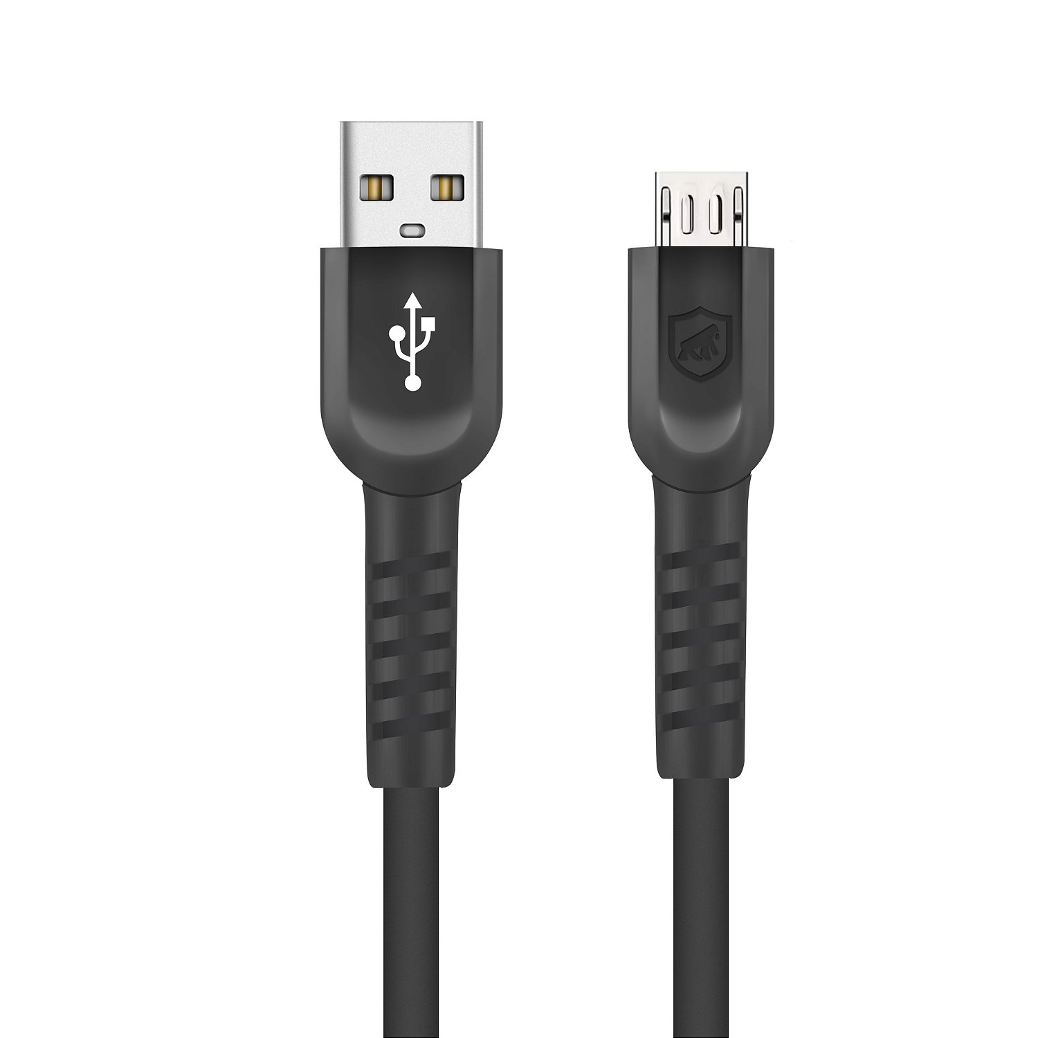 Cabo Dual Shock Micro USB V8 - Preto - 1,2m - GShield