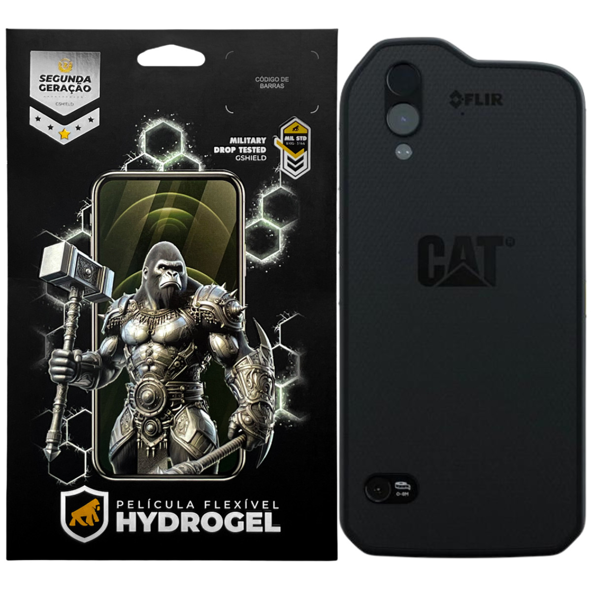 Película para Cat Caterpillar S61 - Traseira Hydrogel HD - Gshield