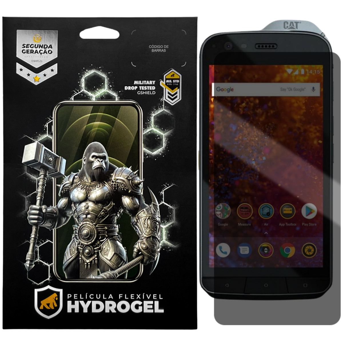 Película para Cat Caterpillar S61 - Privacidade Hydrogel - Gshield