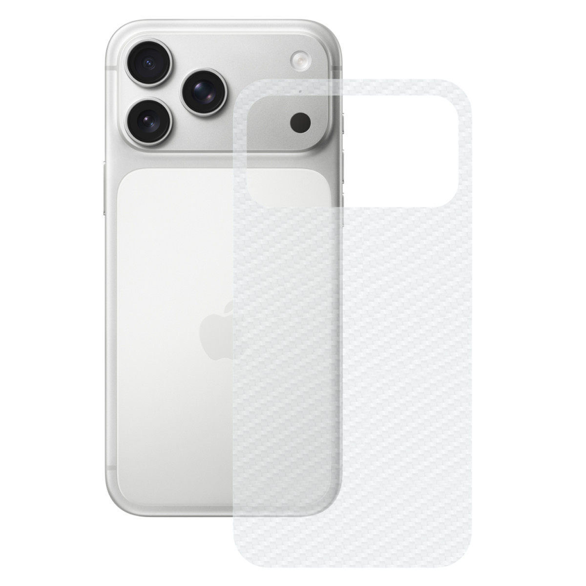 Película para iPhone 17 Pro Max - Traseira de Fibra de Carbono - Gshield