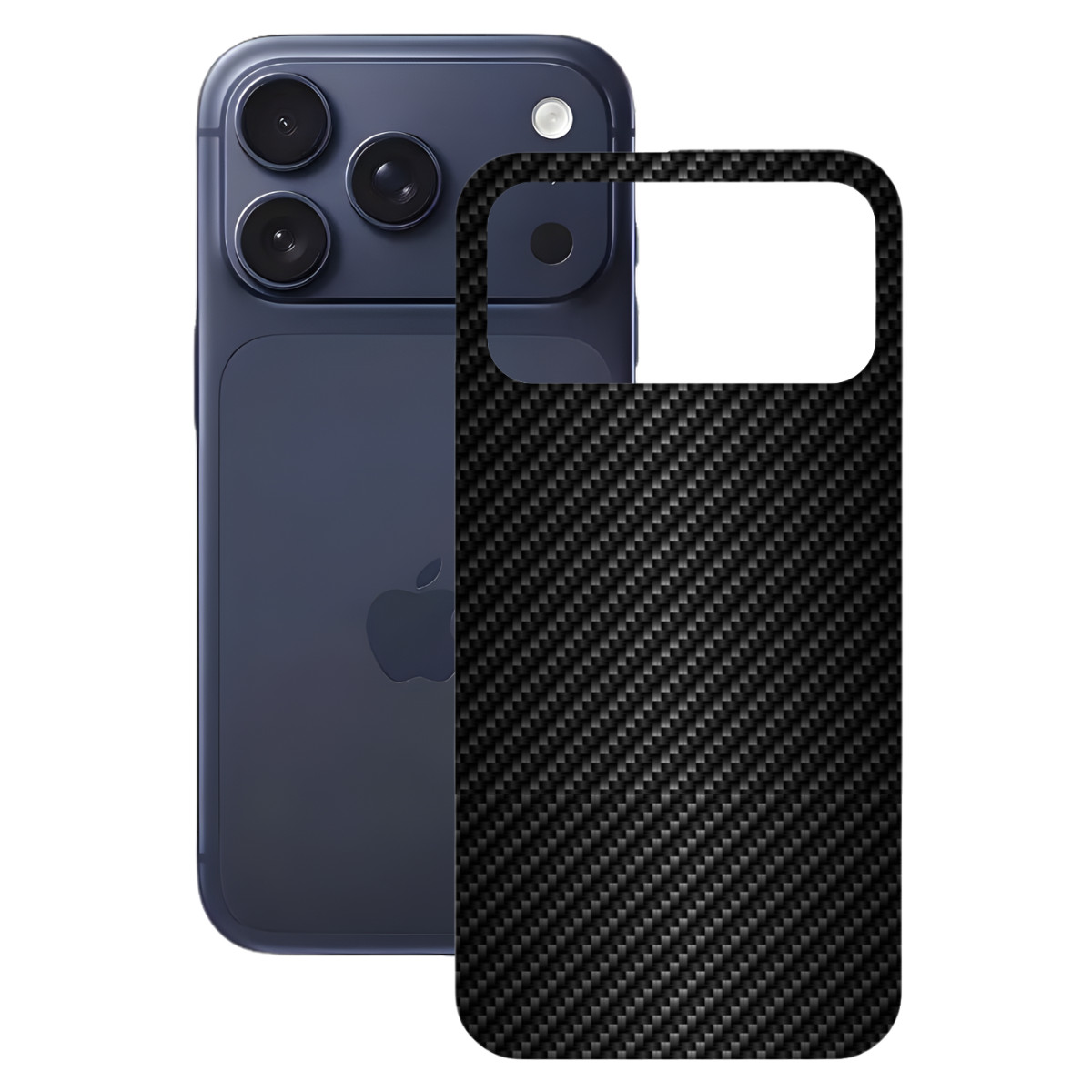 Película para iPhone 17 Pro - Traseira de Fibra de Carbono Preta - Gshield