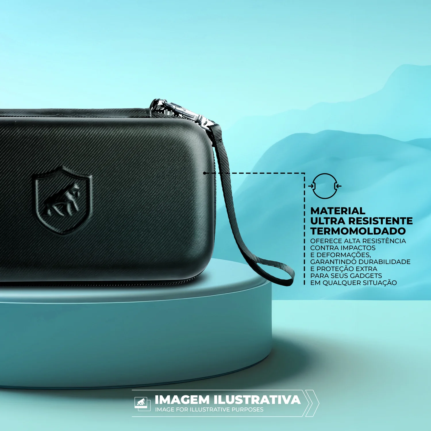 Kit de Viagem Survivor - Mala de Bordo 20" + Necessaire Multiuso – Gshield - foto 10