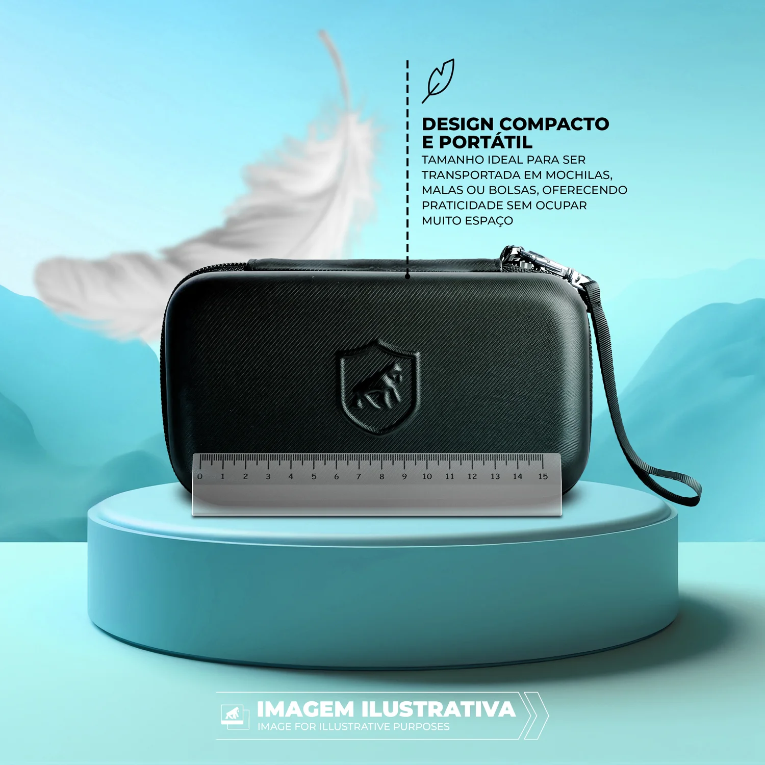 Kit de Viagem Survivor - Mala de Bordo 20" + Necessaire Multiuso – Gshield - foto 11