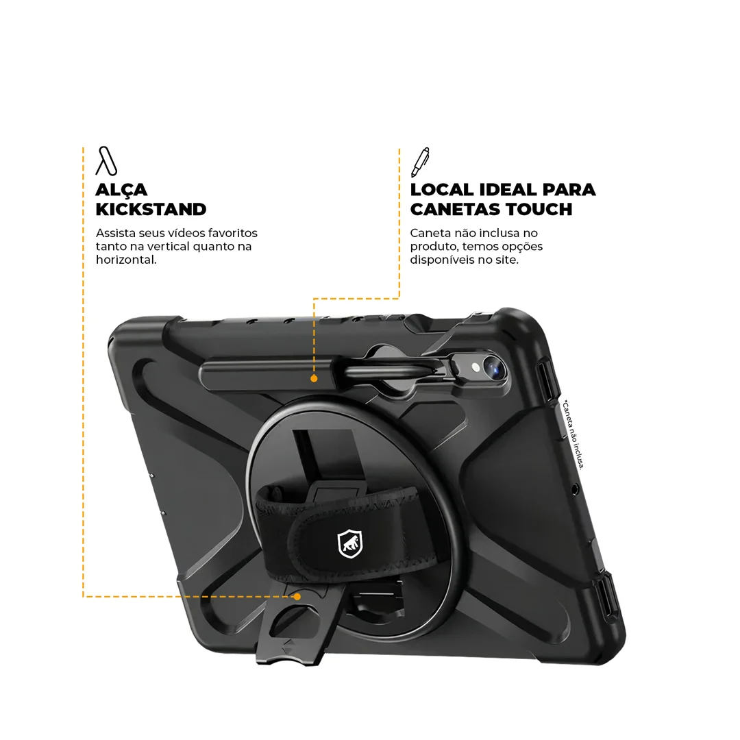 Capa para Samsung Galaxy Tab S10 Lite - Phantom - Gshield