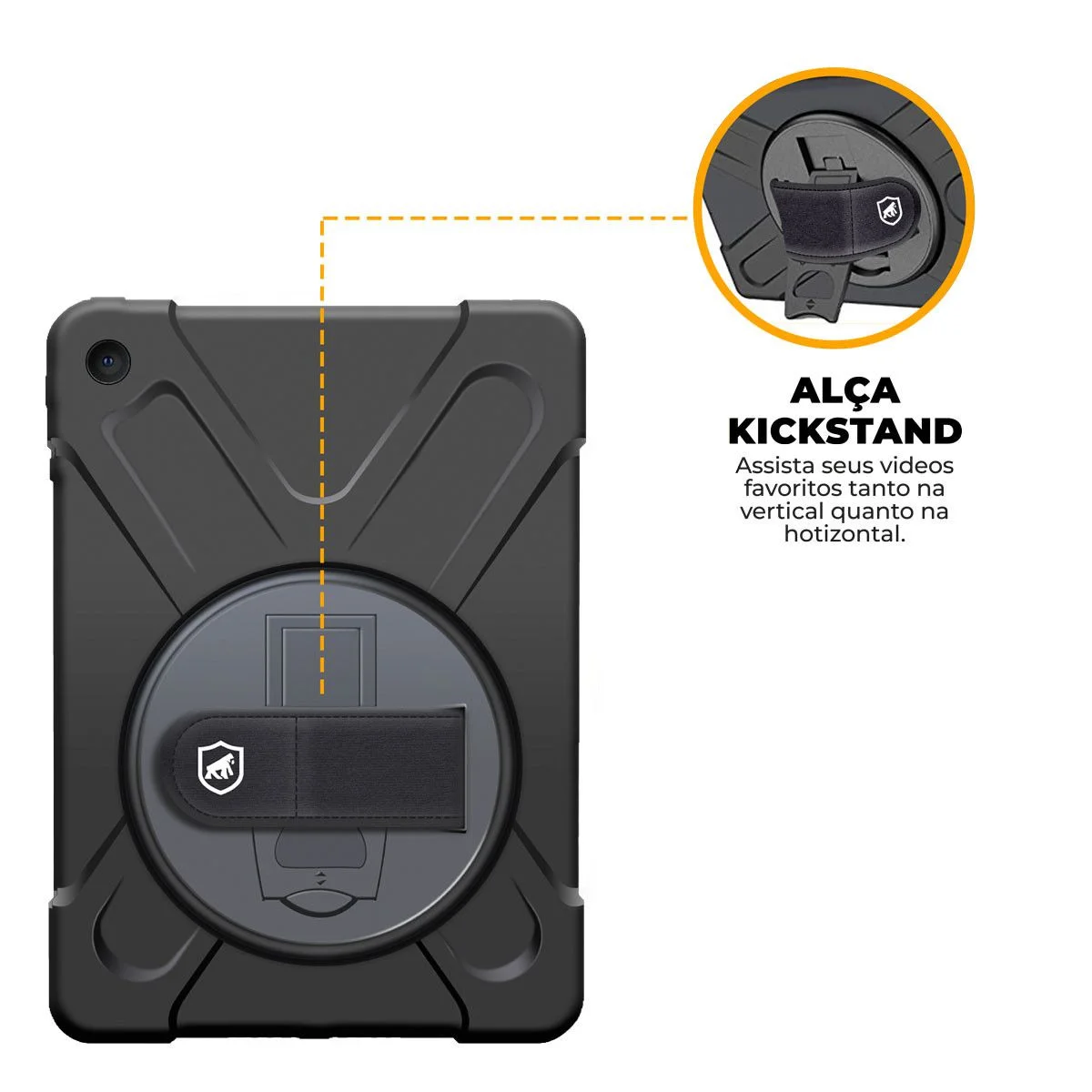 Capa para Samsung Galaxy Tab S11 Ultra - Phantom - Gshield - foto 2