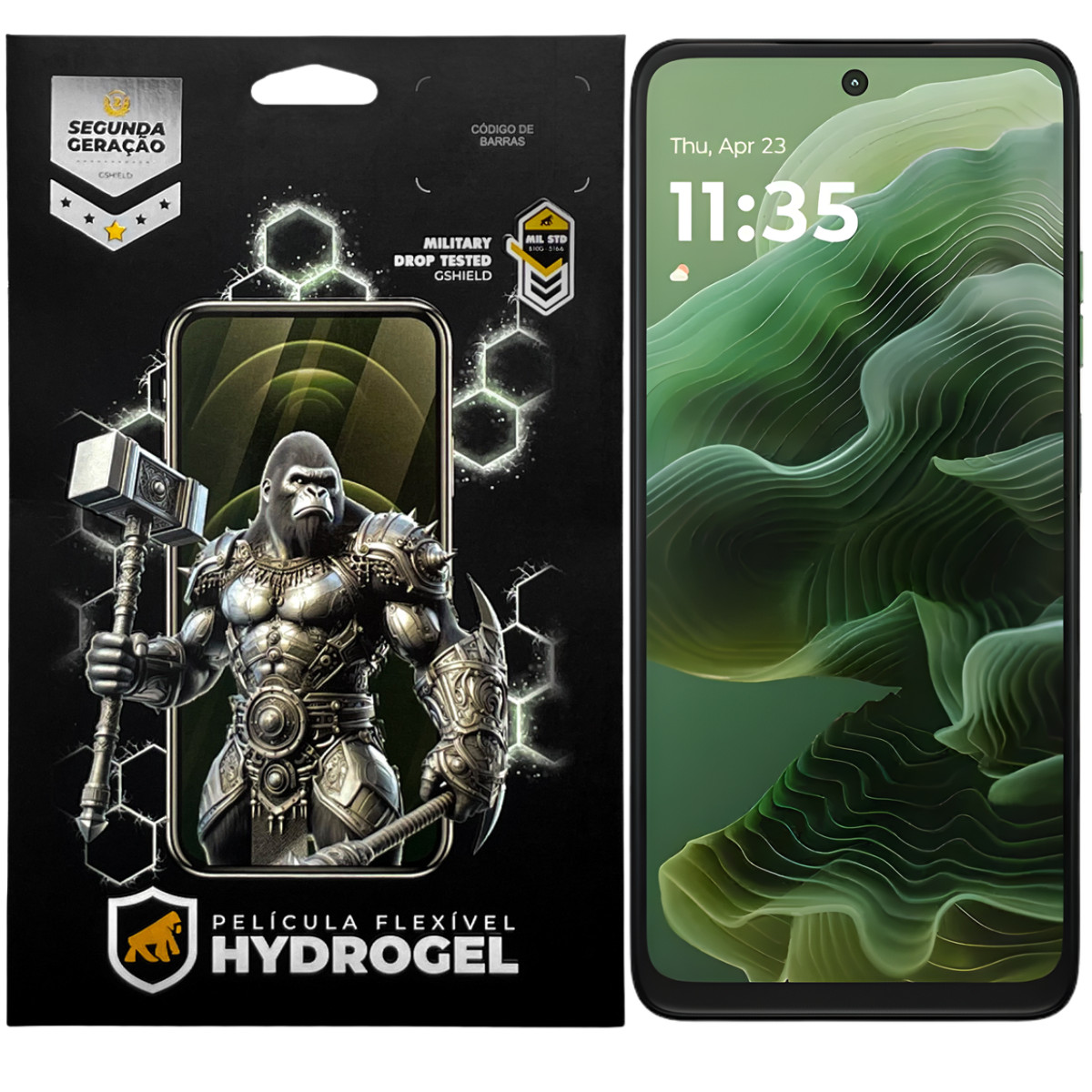 Película para Motorola Moto G35 - Hydrogel Gamer Fosca - Gshield
