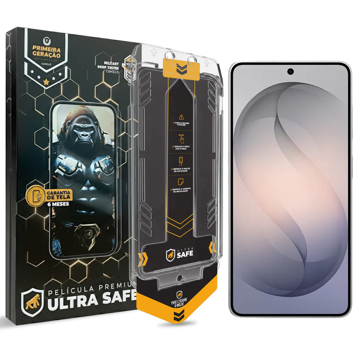 Película para Samsung Galaxy S26 - 6 meses de garantia de tela - Ultra Safe - Gshield