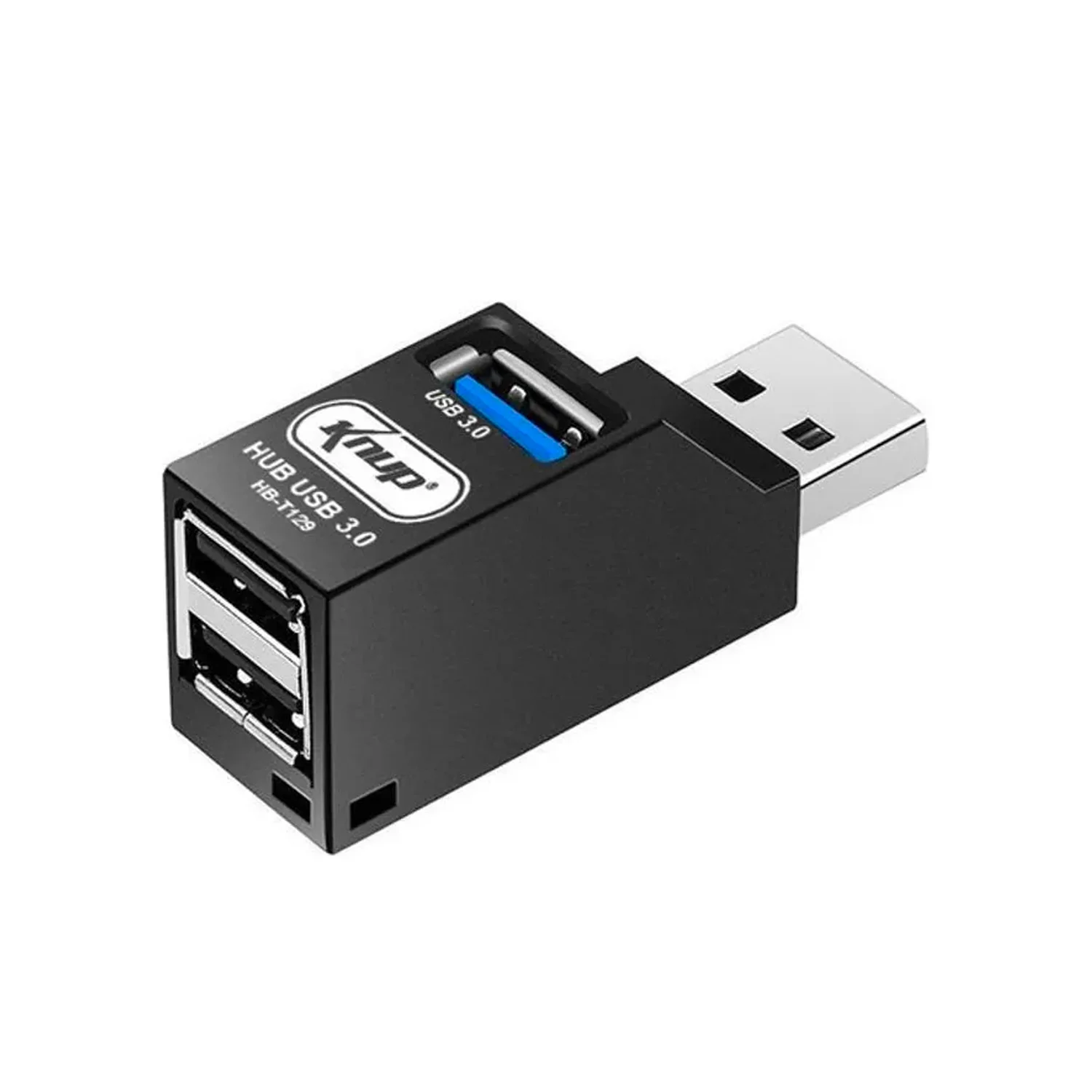 Hub USB 3 Portas Knup USB 3.0 + USB 2.0 Alta Velocidade para PC e Notebook - KNUP - foto 3