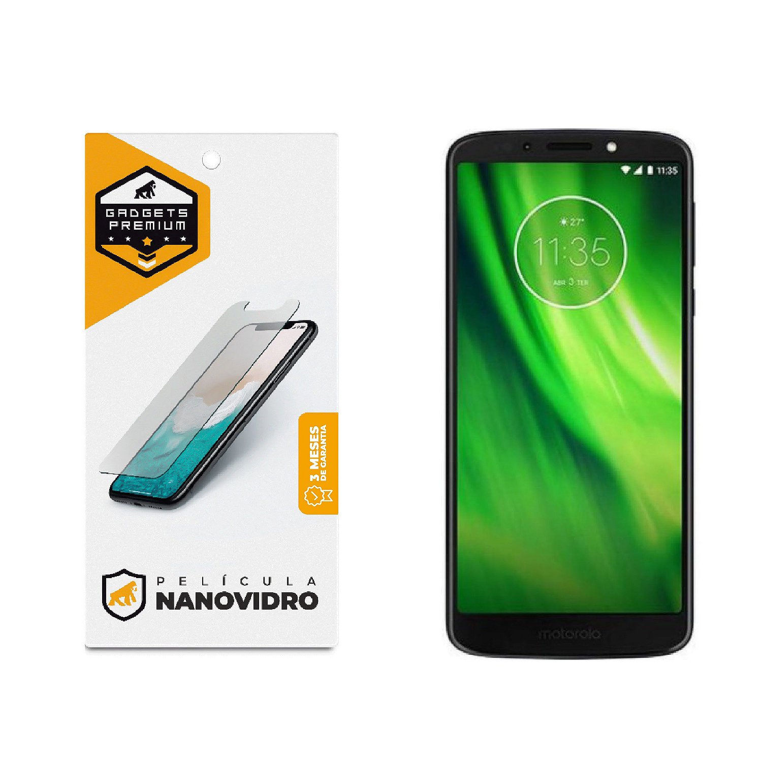 Película para Motorola Moto G6 Plus - Nano Vidro - Gshield