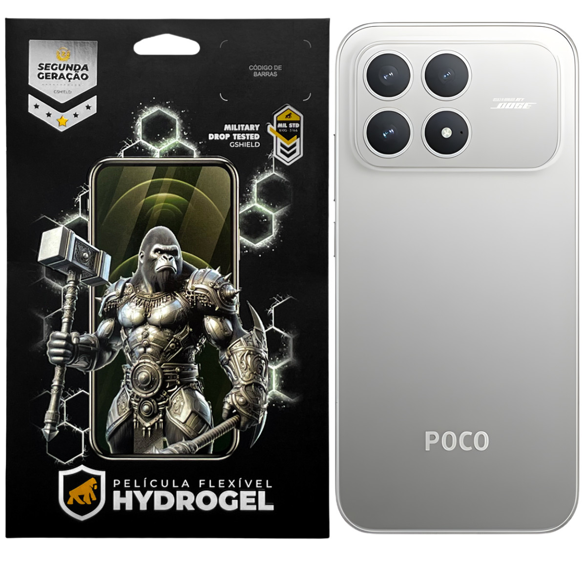 Película para Xiaomi Poco F8 Pro - Traseira Hydrogel HD - Gshield
