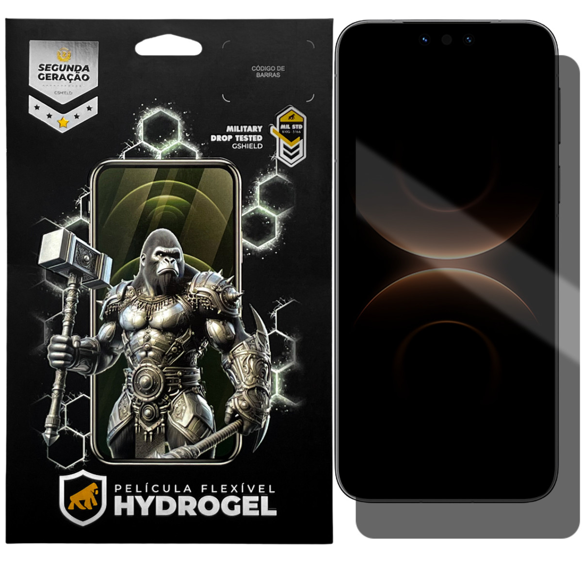 Película para Huawei Mate 80 RS Ultimate - Privacidade Hydrogel - Gshield