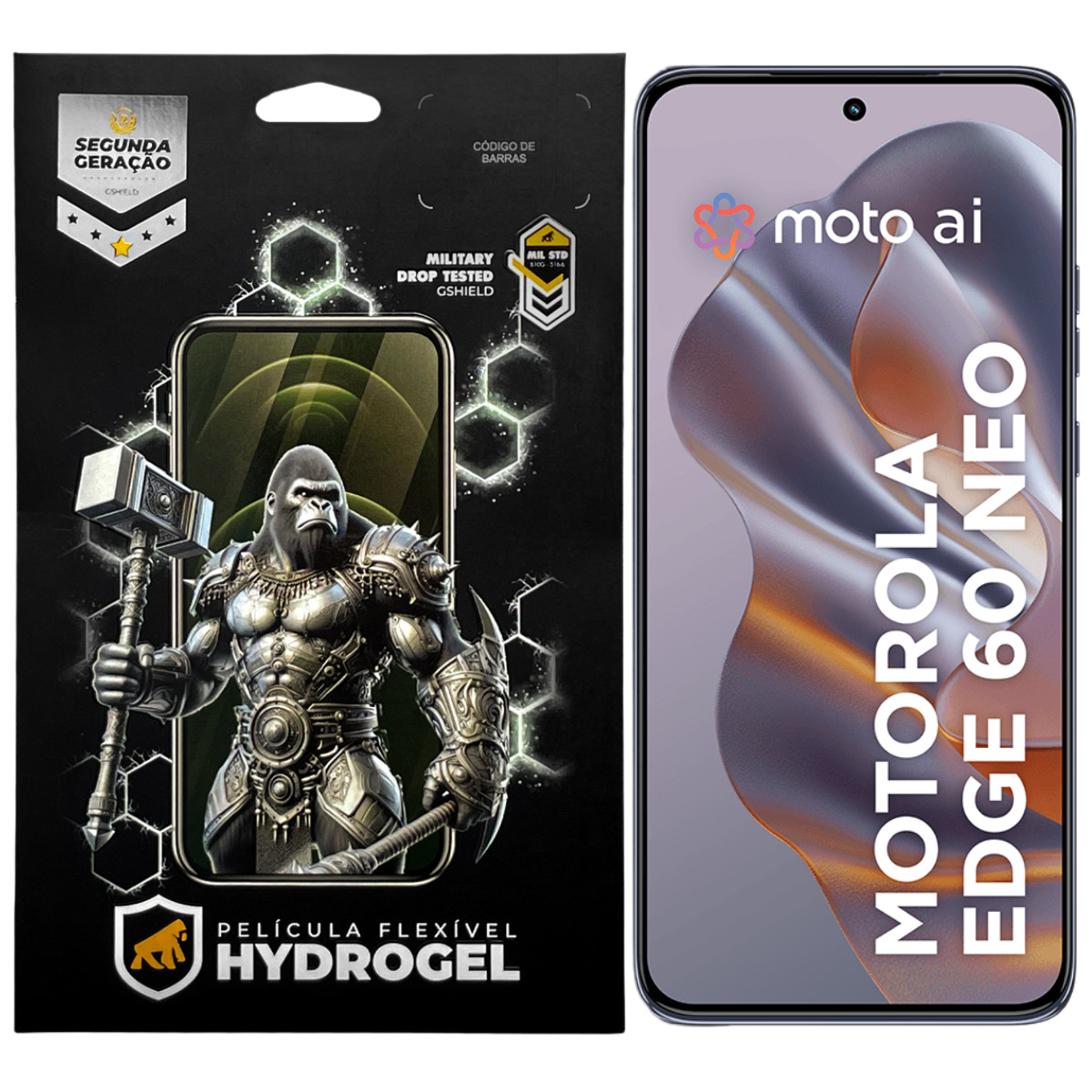 Película para Motorola Moto Edge 60 Neo 5G - Hydrogel Gamer Fosca - Gshield