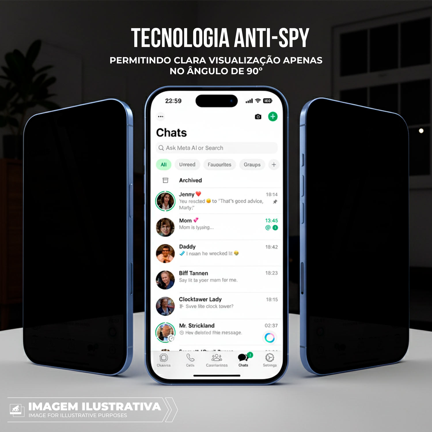 Película para Motorola Moto Edge 60 Neo 5G - Privacidade Hydrogel - Gshield