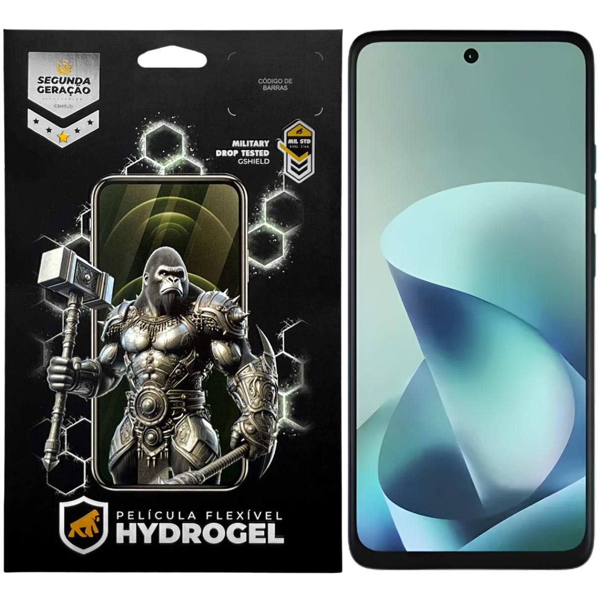 Película para Motorola Moto G57 Power - Hydrogel Gamer Fosca - Gshield